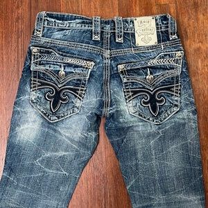 Men’s rock revival jeans